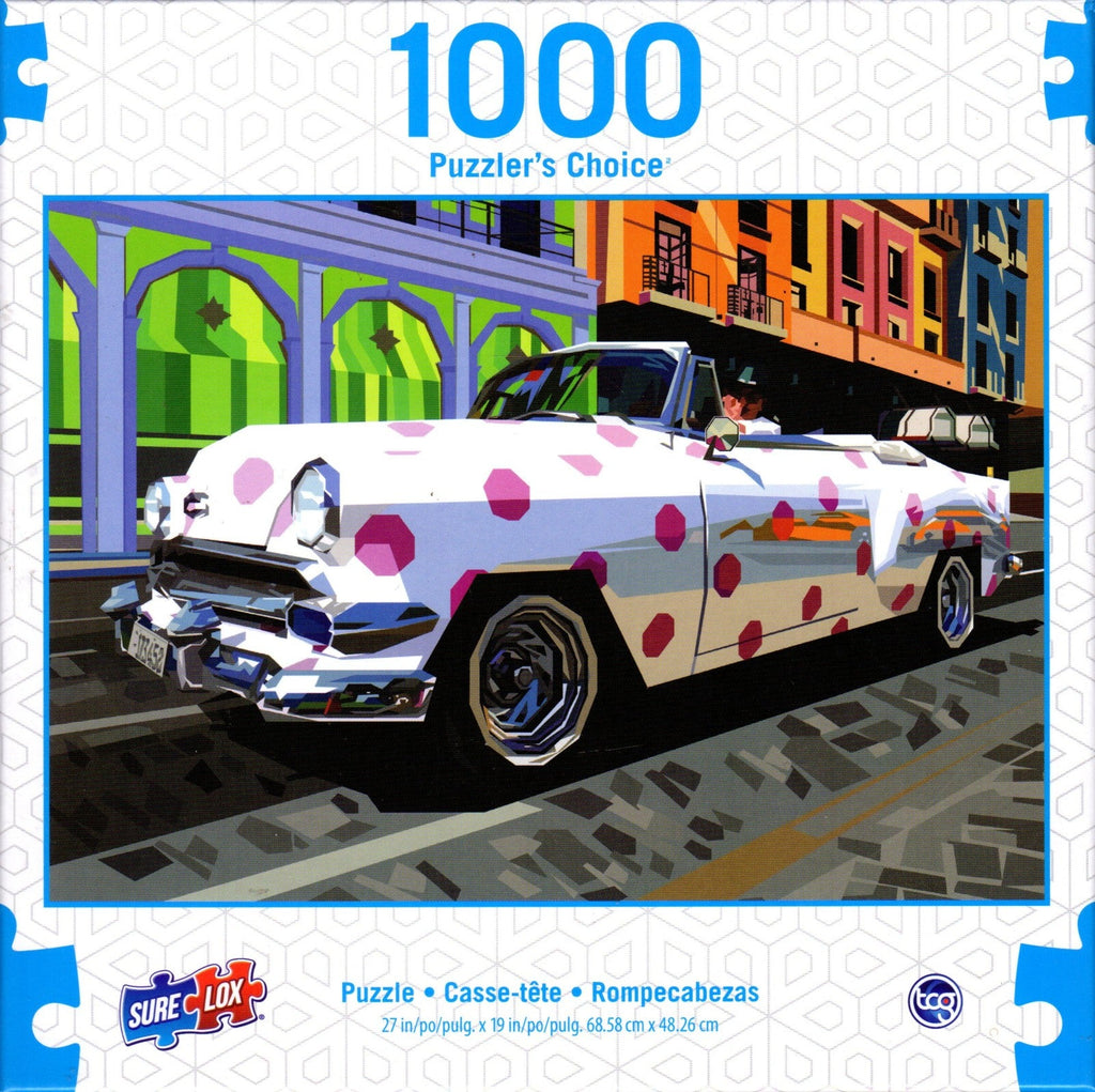 Cruising in Cuba 1000 Piece Puzzle