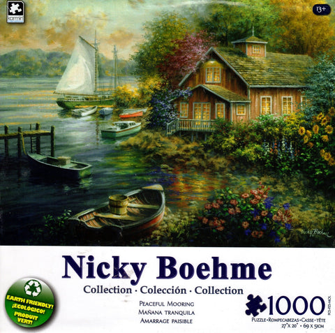 Peaceful Mooring 1000 Piece Puzzle