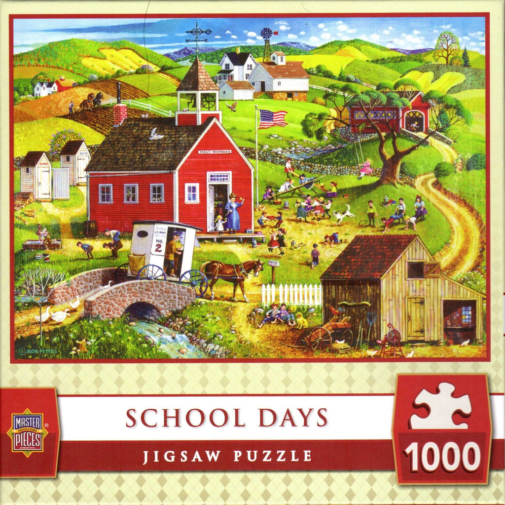 School Days 1000 Piece Puzzle