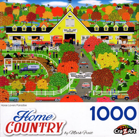 Home Country: Horse Lovers Paradise 1000 Piece Puzzle