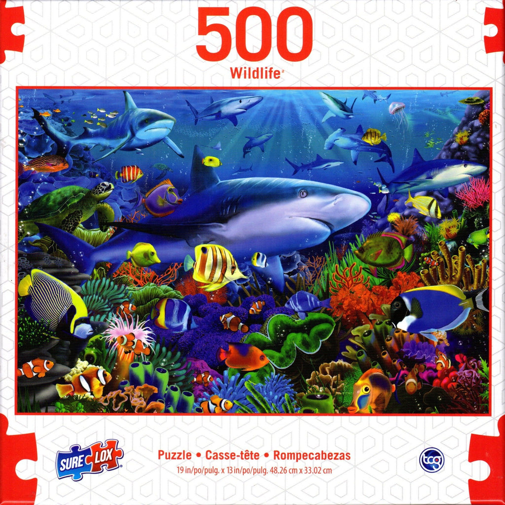 Shark Reef 500 Piece Puzzle