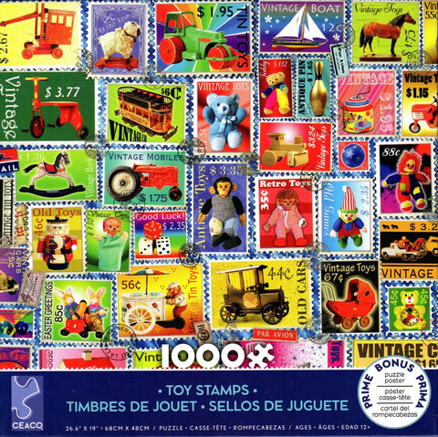 Toy Stamps 1000 Piece Puzzle