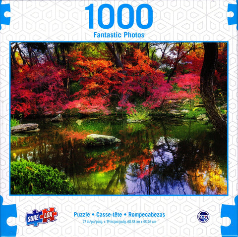 Pond Reflections 1000 Piece Puzzle