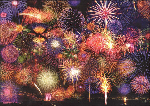Colorluxe 1500 Piece Puzzle - Fireworks Symphony