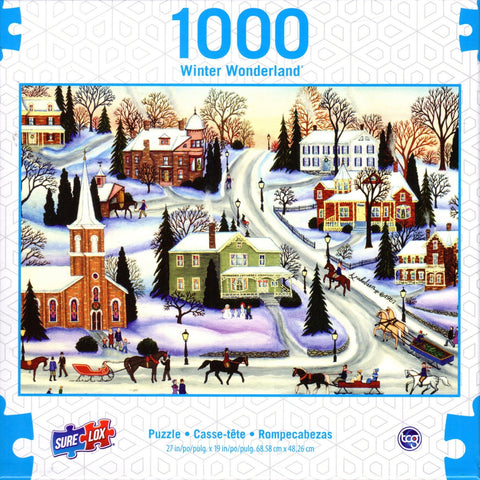 Winter in Galena 1000 Piece Puzzle