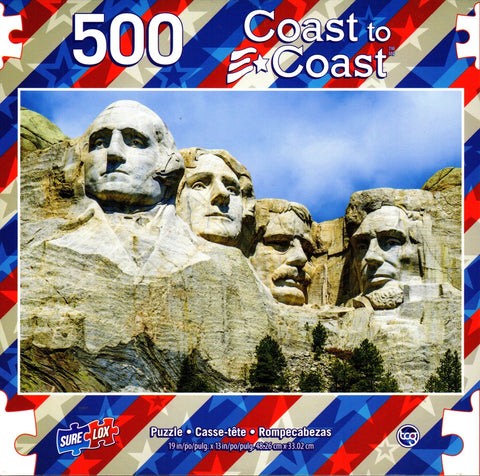 Mount Rushmore 500 Piece Puzzle