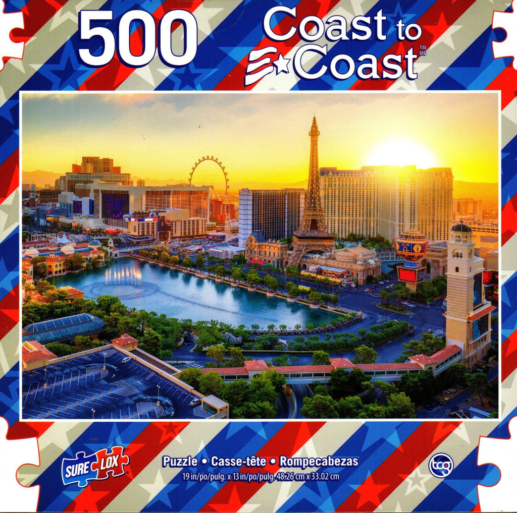 Las Vegas 500 Piece Puzzle