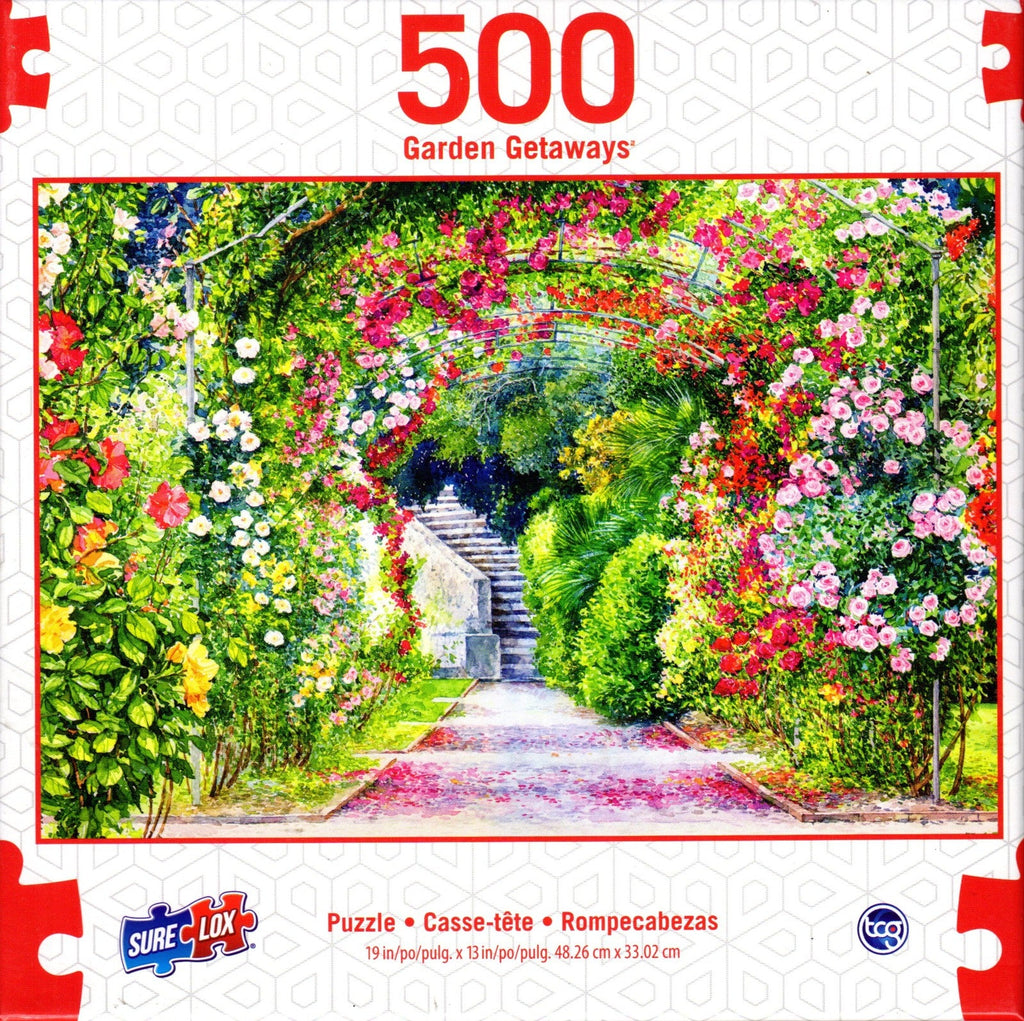 Flower Garden 500 Piece Puzzle