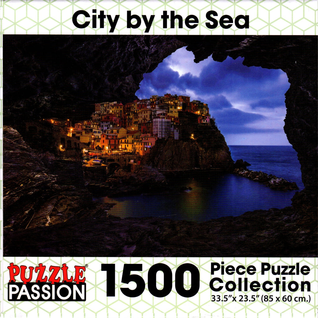 City by the Sea 1500 Piece Puzzle