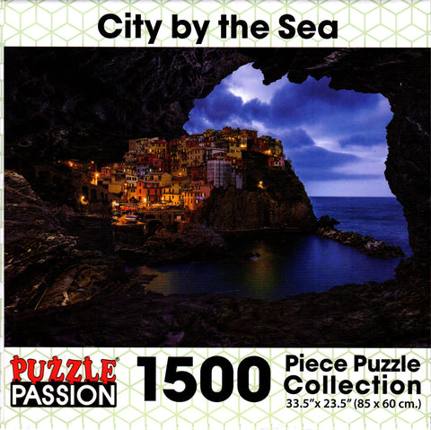 City by the Sea 1500 Piece Puzzle