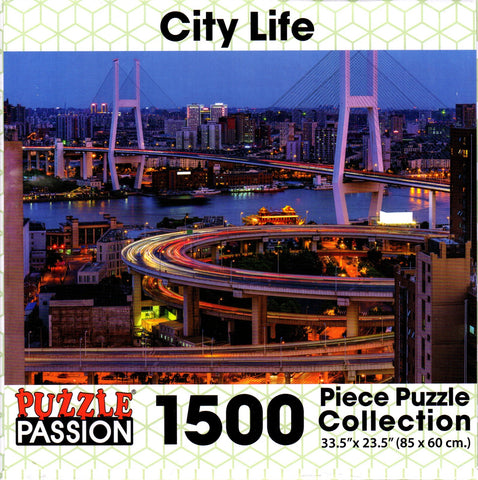 City Life 1500 Piece Puzzle