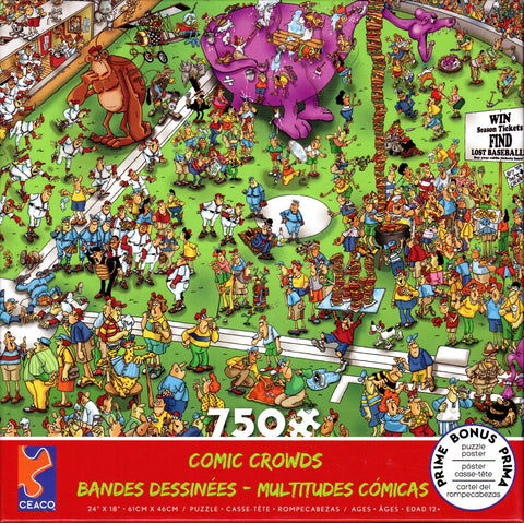 Lost Ball 750 Piece Puzzle