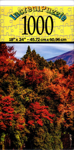 Mount Fuji in Autumn 1000 Piece Puzzle