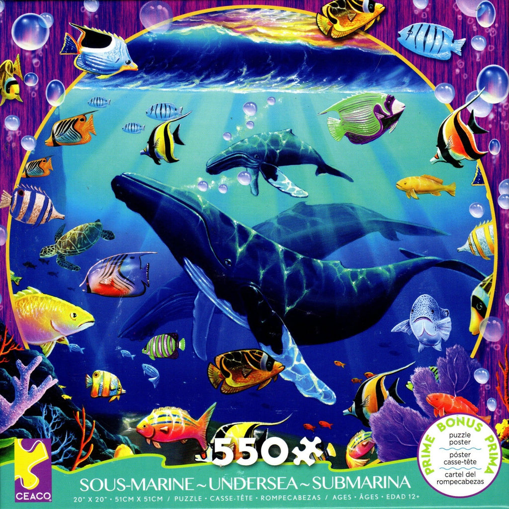 Humpback Paradise 550 Piece Puzzle