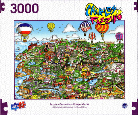 For the Love of France 3000 Piece Puzzle
