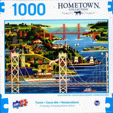 Bridges of San Francisco 1000 Piece Puzzle