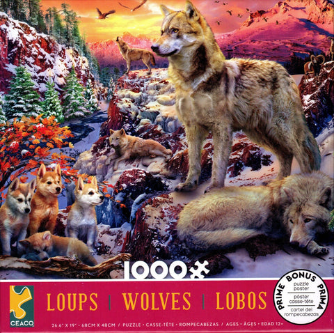 Winter Wolfs1000 Piece Puzzle