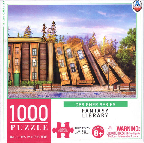 Fantasy Library 1000 Piece Puzzle