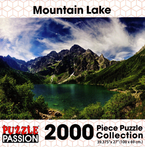 Mountain Lake 2000 Piece Puzzle