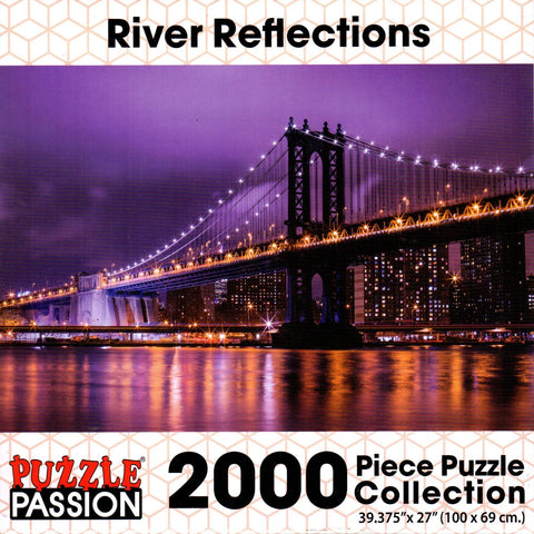 River Reflections 2000 Piece Puzzle