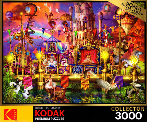 Kodak - Magic Circus Parade 3000 Piece Puzzle By Ciro Marchetti