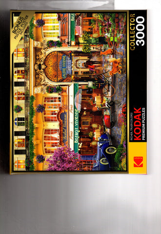 Kodak - Bistrot Bivienne 3000 Piece Puzzle By David MacLean