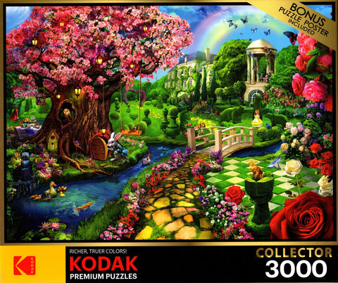 Kodak - Fairytale Garden 3000 Piece Puzzle By Lilia