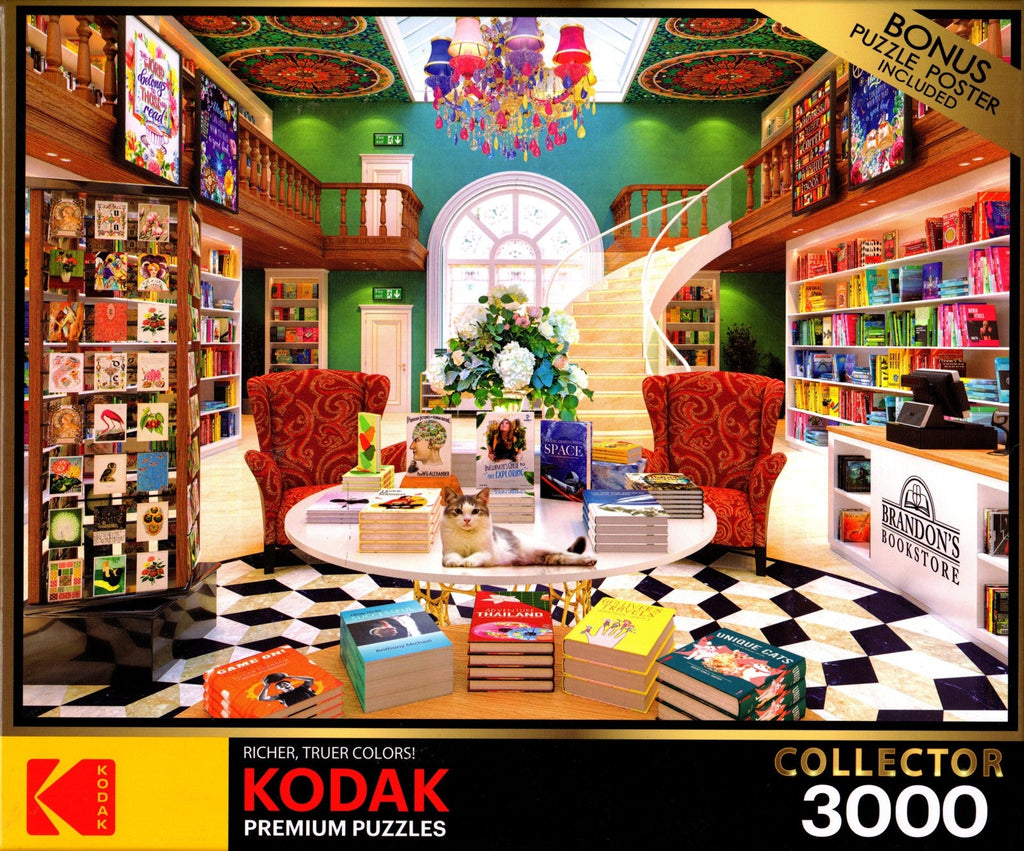 Kodak - Brandons Bookstore 3000 Piece Puzzle