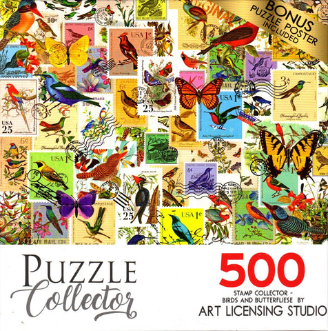 Puzzle Collector 500 Piece Puzzle - Stamp Collector