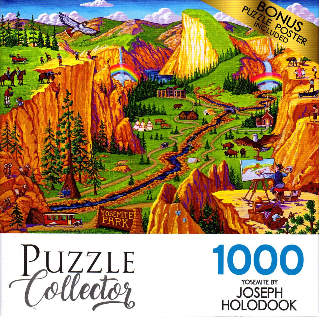 Puzzle Collector 1000 Piece Puzzle - Yosemite by Joseph Holodook