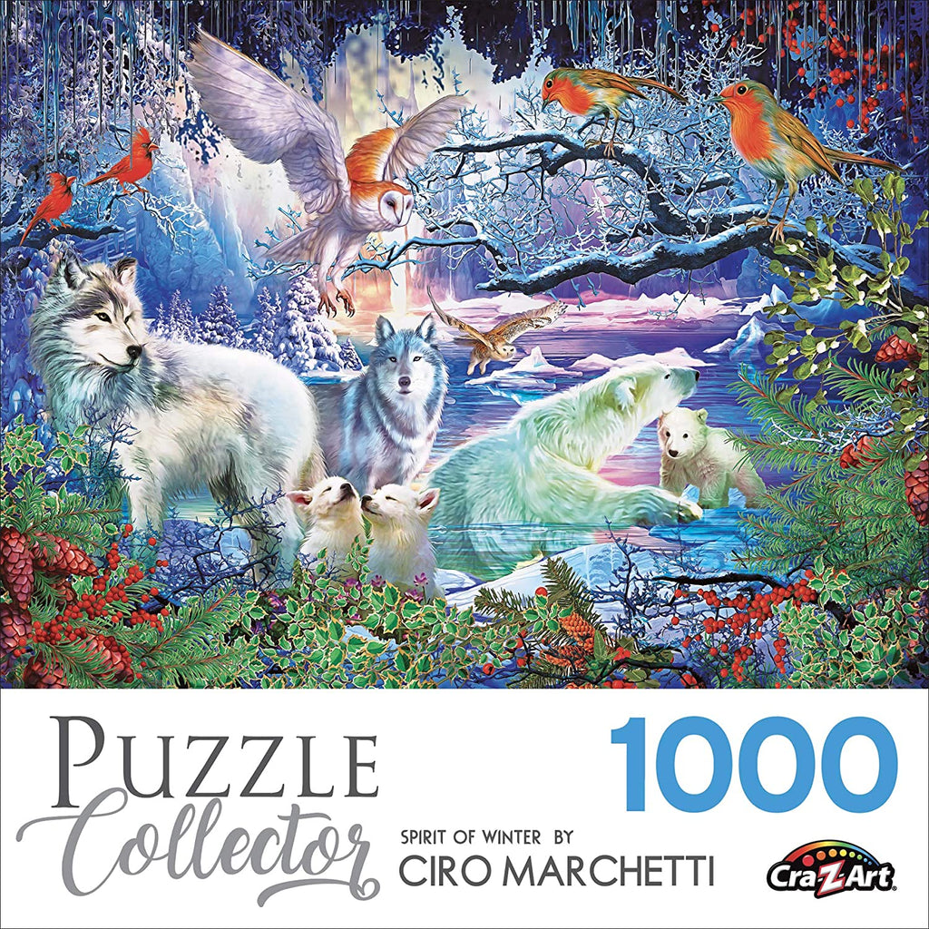 Puzzle Collector 1000 Piece Puzzle - Spirit of Winter By Ciro Marchetti