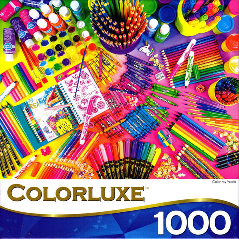 Colorluxe 1000 Piece Puzzle - Color My World