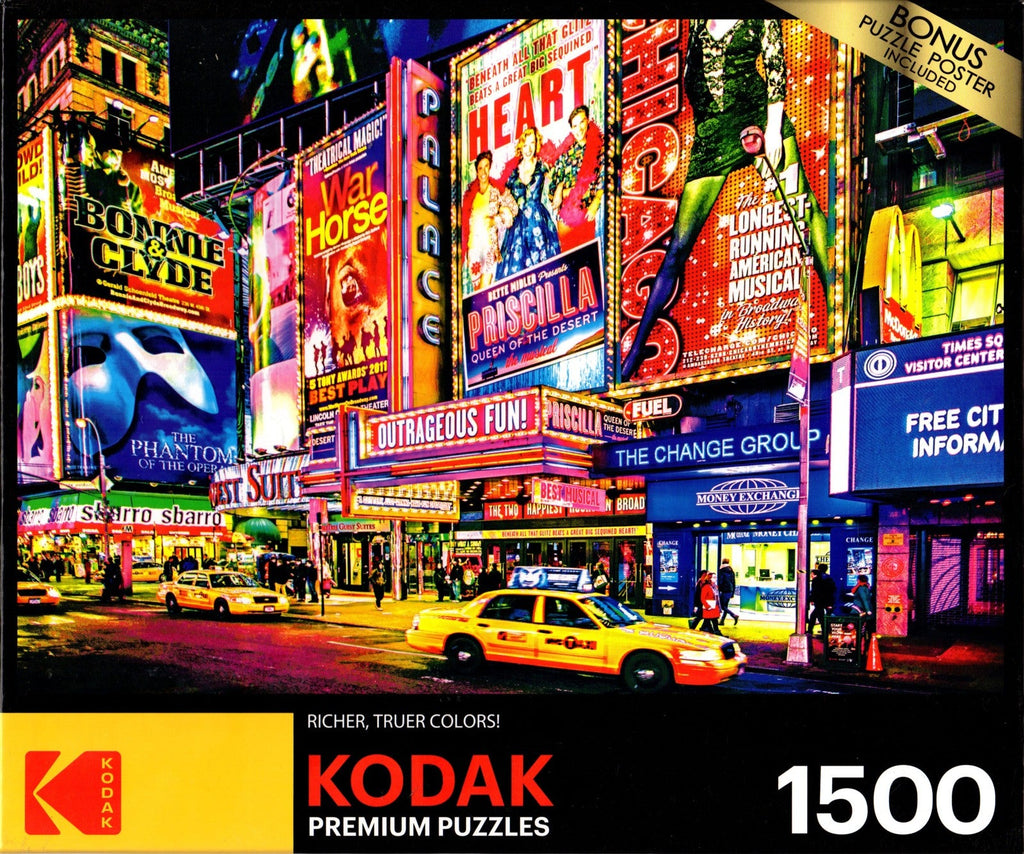 Kodak - Broadway NYC 1500 Piece Puzzle