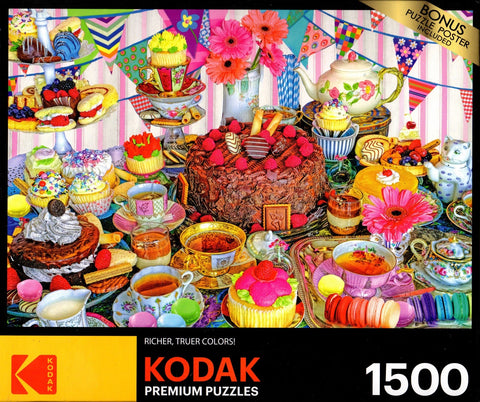 Kodak - Tea Party Tent 1500 Piece Puzzle By Lars Stewart