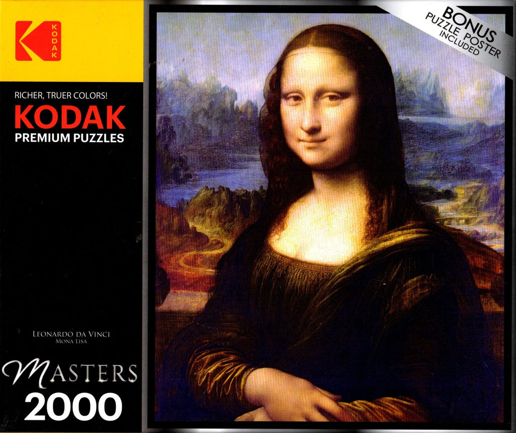 Masters 2000 - Mona Lisa 2000 Piece Puzzle By Leonardo Da Vinci