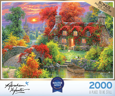 Place to be Still 2000 Piece Puzzle By Abraham Hunter