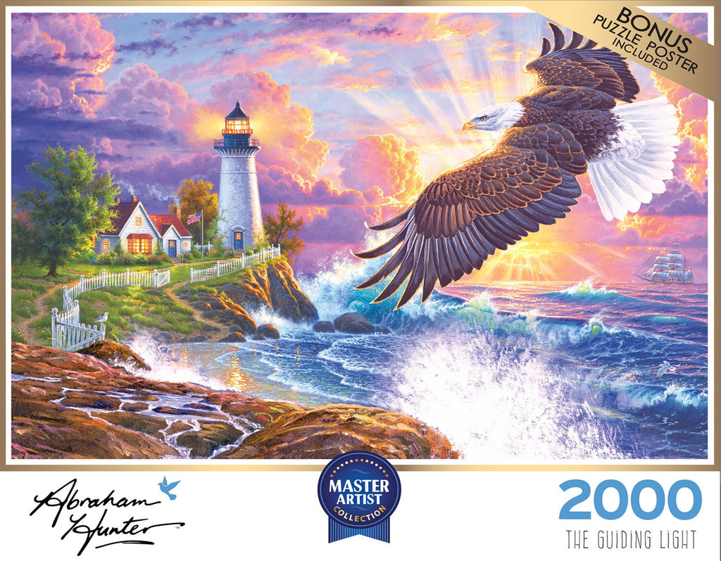 Guiding Light 2000 Piece Puzzle By Abraham Hunter