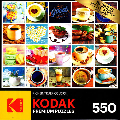 Kodak - Love Coffee 550 Piece Puzzle