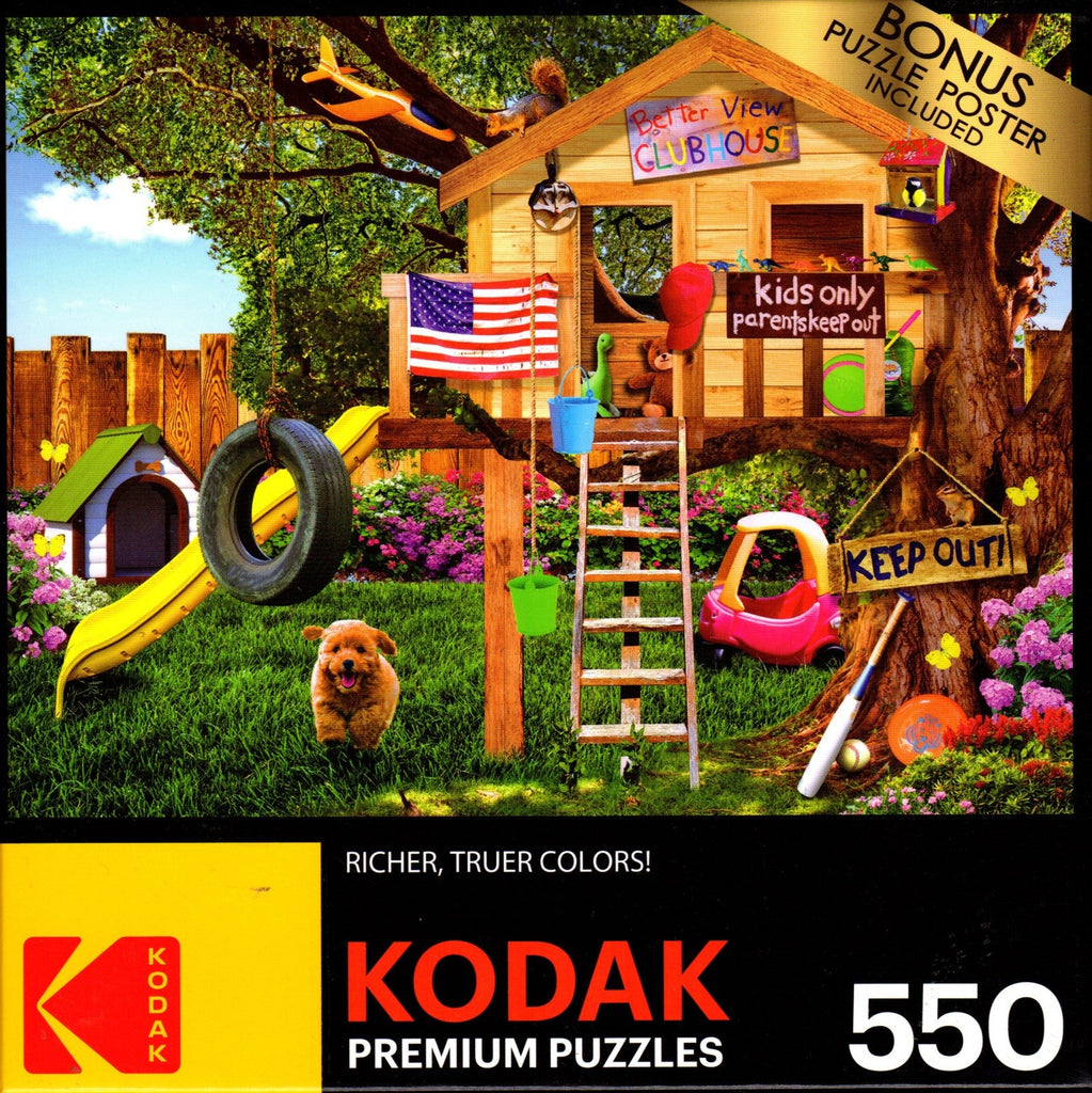 Kodak - Better View Treehouse 550 Piece Puzzle