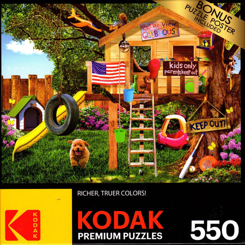 Kodak - Better View Treehouse 550 Piece Puzzle