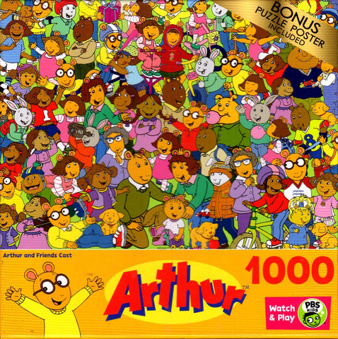 Arthur and Friends Cast 1000 Piece Puzzle By Marc Brown