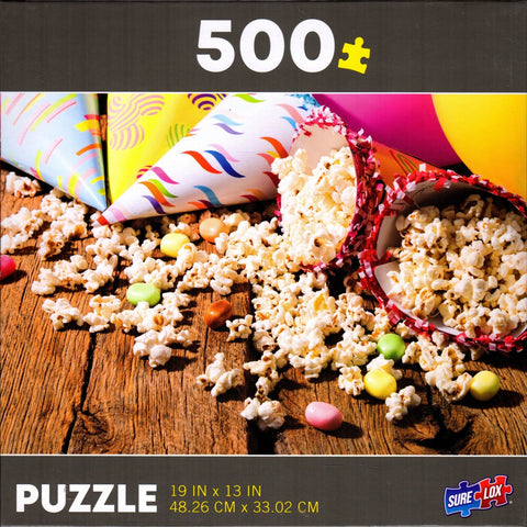 Popcorn 500 Piece Puzzle By Verca