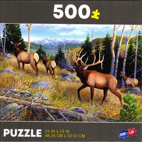 Mountain Music 500 Piece Puzzle By Terry Doughty