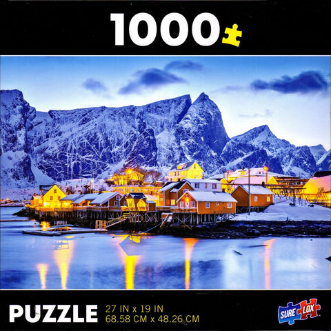 Sakrisoy Village 1000 Piece Puzzle By Feel Good Studio
