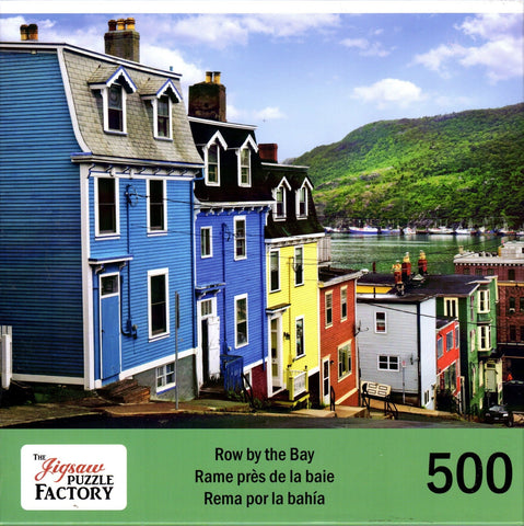 Row by the Bay 500 Piece Puzzle