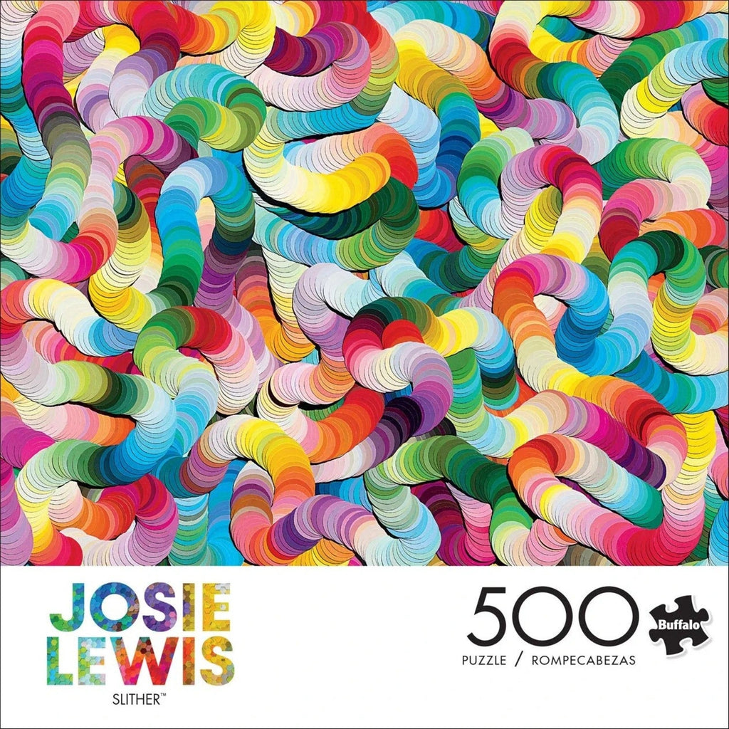 Slither 500 Piece Puzzle By Josie Lewis