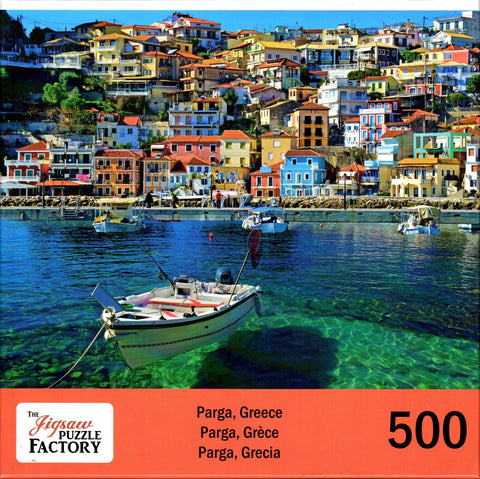 Parga Greece 500 Piece Puzzle