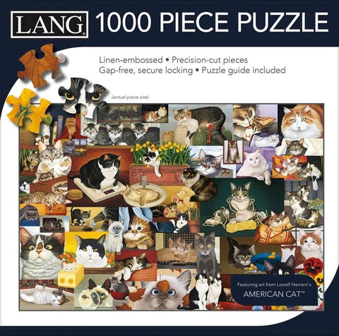 American Cat 1000 Piece Puzzle