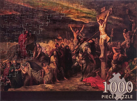 Crucifixion 1000 Piece Puzzle By Jean Francois Portaels