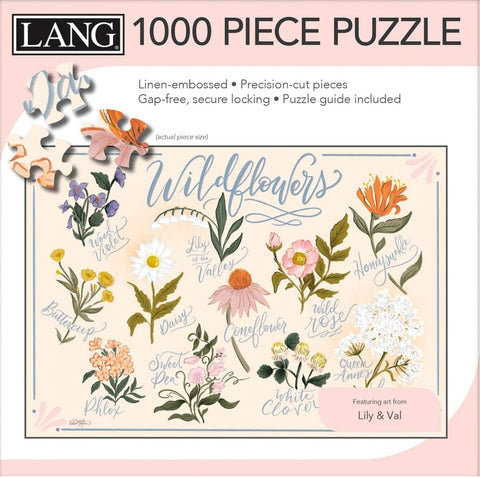 Wildflowers 1000 Piece Puzzle By Lily & Val